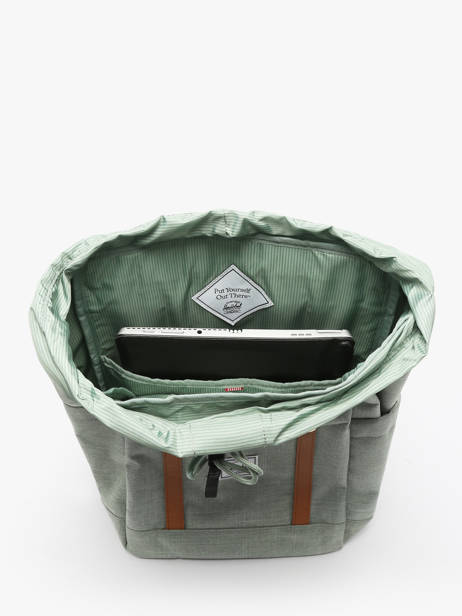 1 Compartment Backpack Herschel Green classics 11400 other view 2