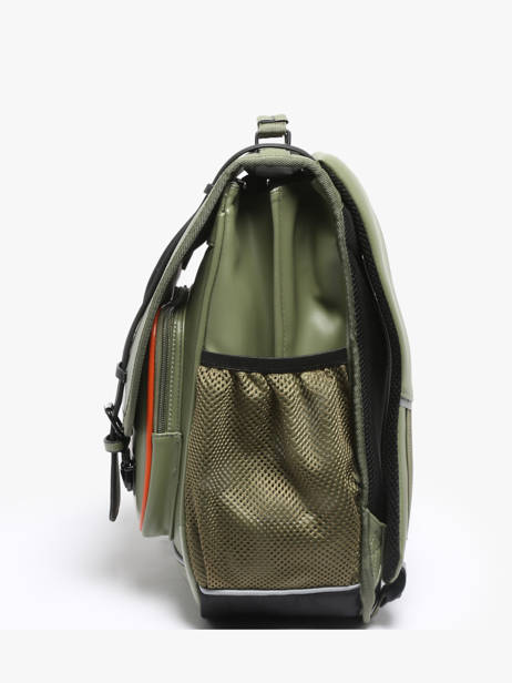 3-compartment Backpack Cameleon Green vintage north PBVWSD39 other view 2