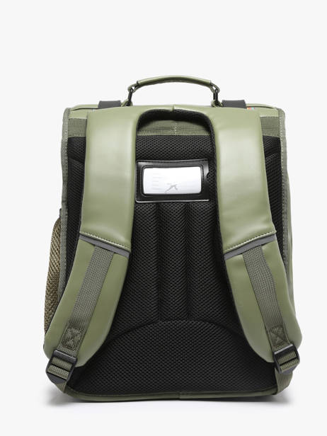 3-compartment Backpack Cameleon Green vintage north PBVWSD39 other view 4
