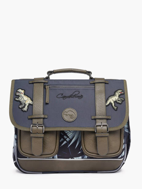 Satchel 2 Compartments Cameleon Gray vintage urban PBVBCA35