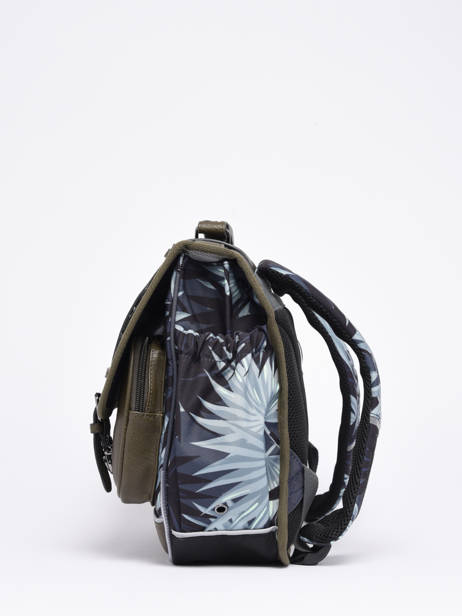 Satchel 2 Compartments Cameleon Gray vintage urban PBVBCA35 other view 3