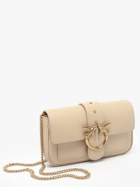 Shoulder Bag Love Bag Icon Leather Pinko Beige love bag icon A0F1 other view 2