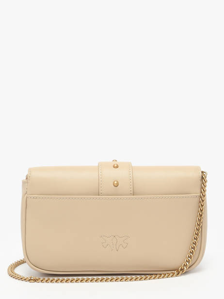 Shoulder Bag Love Bag Icon Leather Pinko Beige love bag icon A0F1 other view 4