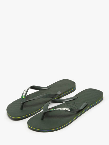 Brasil Logo Havaianas Green men 4110850H other view 2