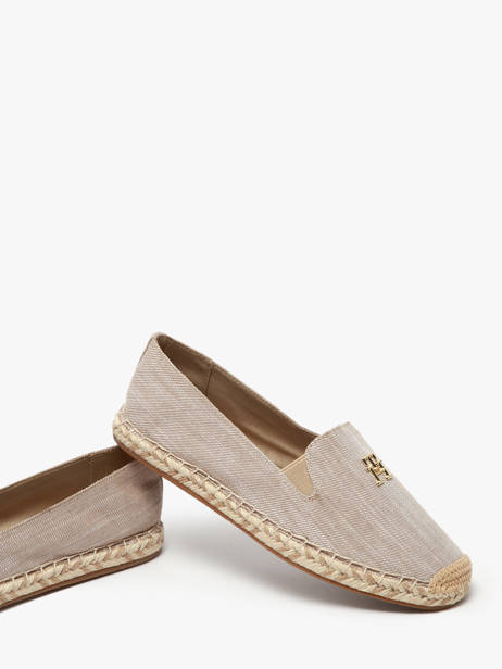 Espadrilles Tommy hilfiger Beige women 8539ACC other view 2