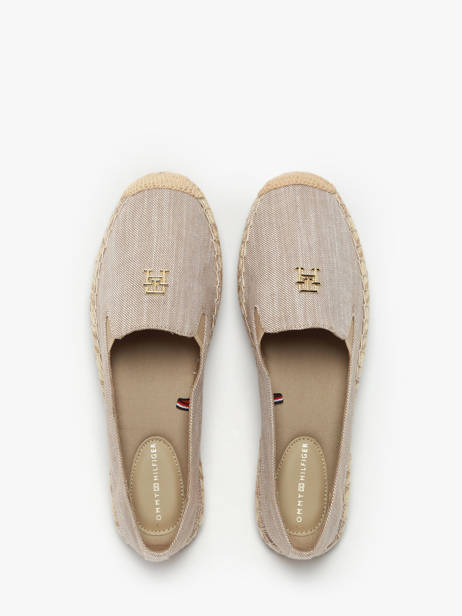 Espadrilles Tommy hilfiger Beige women 8539ACC other view 3