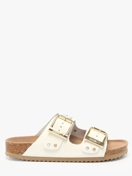 Slippers Fusbett Colors of california White women HCBIO501