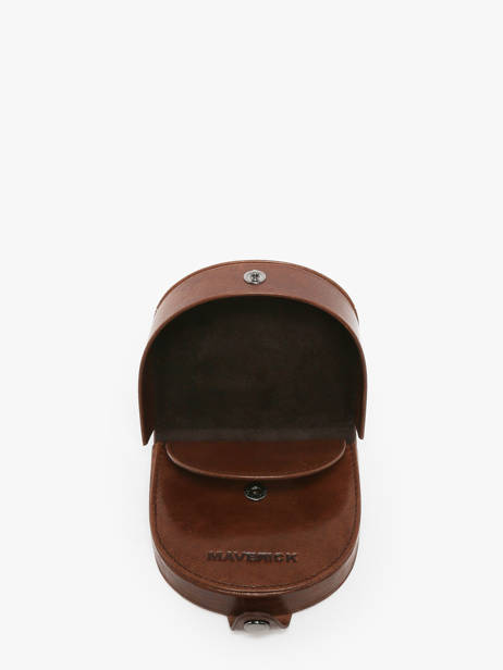 Wallet Leather Maverick Brown rough gear MAVRG057 other view 1