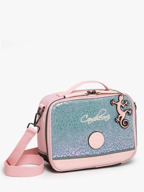 1 Compartment Lunch Bag Cameleon Blue vintage fantasy BL24 other view 1