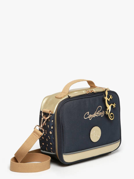 Sac Gouter 1 Compartiment Cameleon Bleu vintage fantasy BL24 vue secondaire 1