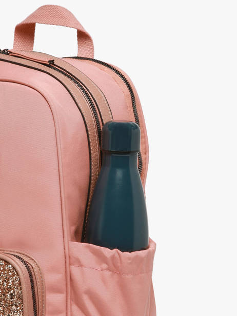 2-compartment Backpack Cameleon Pink vintage fantasy SO40 other view 5