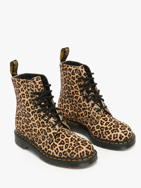 Boots 1460 Pascal In Leather Dr martens Black women 41657200 other view 2