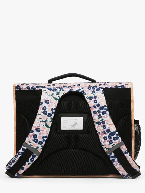 Satchel For Kids 3 Compartments Cameleon Blue actual CA41 other view 4