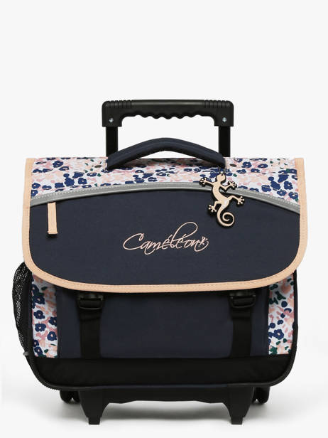 Wheeled Schoolbag For Kids 2 Compartments Cameleon Blue actual CR38