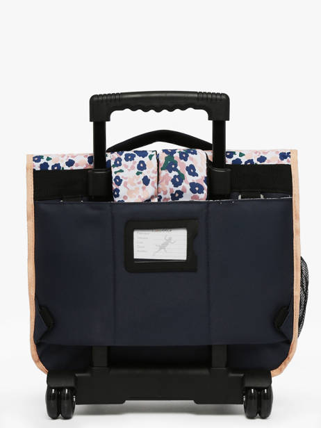 Wheeled Schoolbag For Kids 2 Compartments Cameleon Blue actual CR38 other view 5