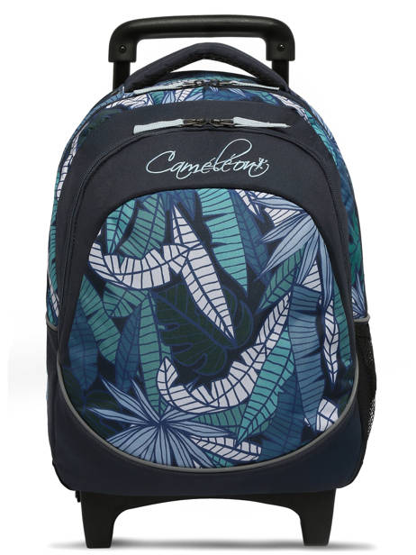 Wheeled Schoolbag Cameleon Blue actual SR39 other view 7