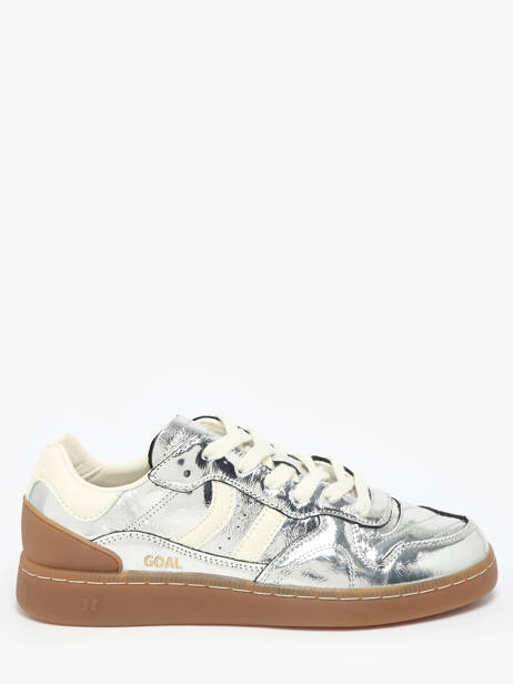 Sneakers Goal In Leather Coolway Silver women 7683172