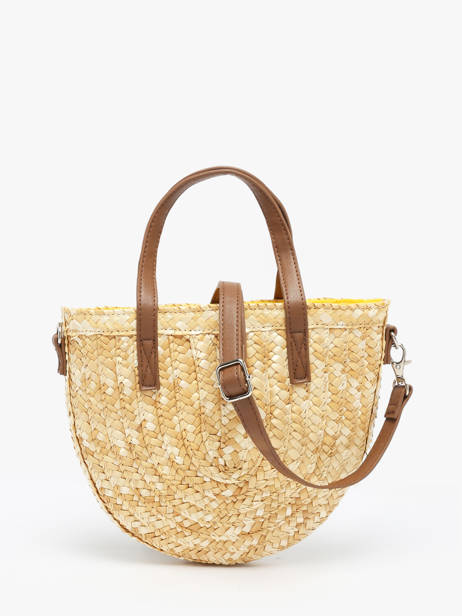 Satchel Koa Les tropeziennes Beige koa TZ03 other view 4