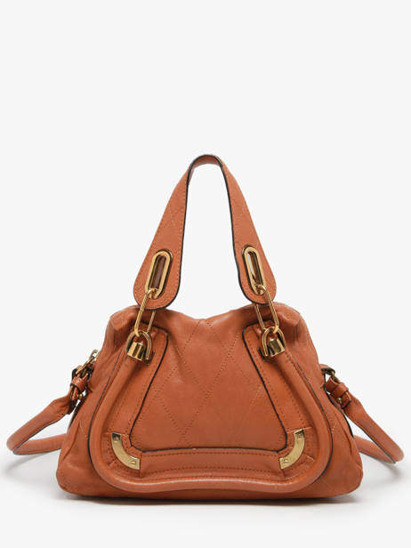 Preloved Leather Paraty Satchel Chloe Brown second life 1351290