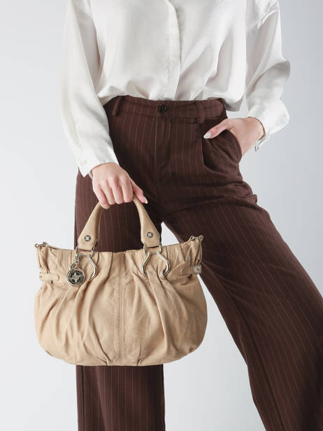 Preloved Leather Vintage Satchel Celine Beige second life 1258679 other view 1