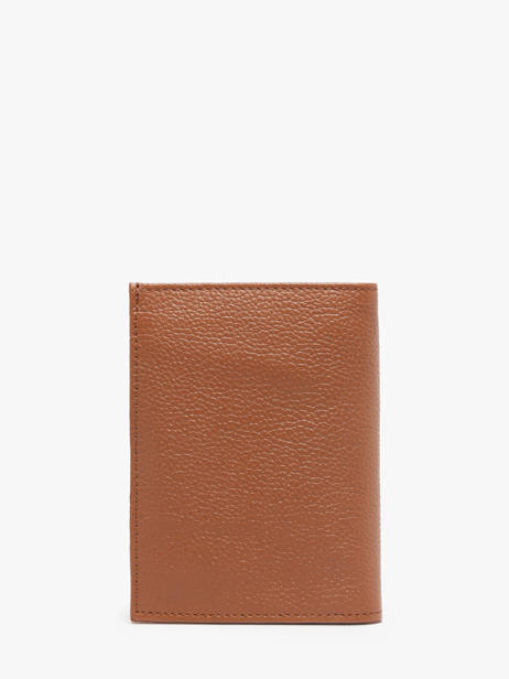 Wallet Leather Madras Etrier Brown madras EMAD247 other view 3