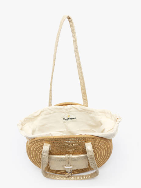 Sac Porté épaule Dario Coton Les tropeziennes Beige dario TZ01 vue secondaire 3