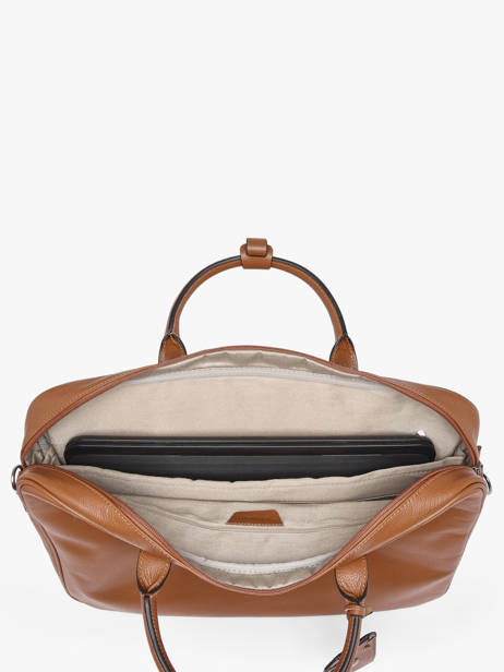 Leather Flandres Briefcase With 17