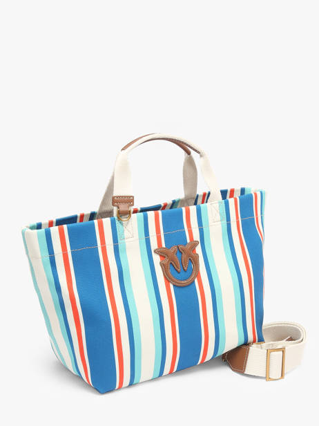 Shopper Logo Shopper Cotton Pinko Blue logo shopper 4753A2G5 other view 1