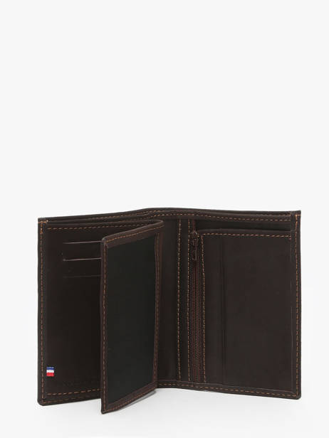 Leather Wallet Oil Etrier Brown oil EOIL241 other view 1