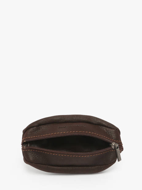 Coin Purse Oil Leather Etrier Brown oil EOIL041 other view 2
