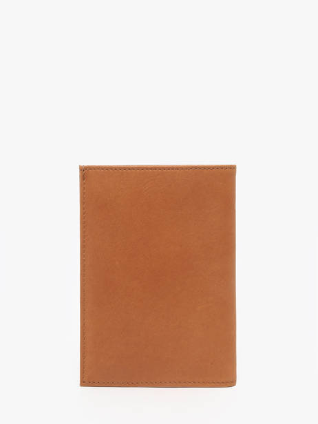 Leather Wallet Oil Etrier Brown oil EOIL528 other view 3