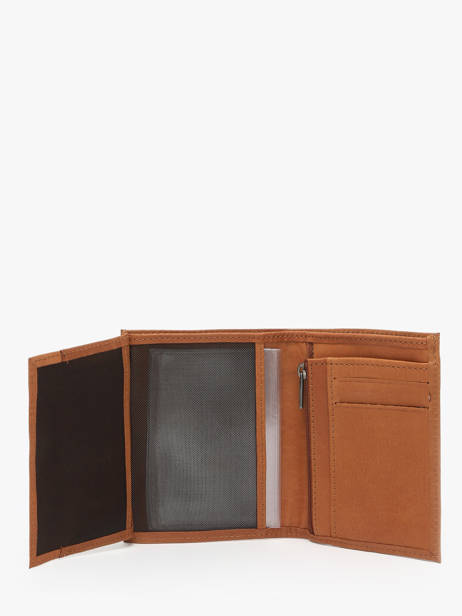 Leather Wallet Oil Etrier Brown oil EOIL140 other view 2