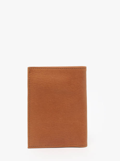 Wallet With Coin Purse Oil Leather Etrier Brown oil EOIL142 other view 3