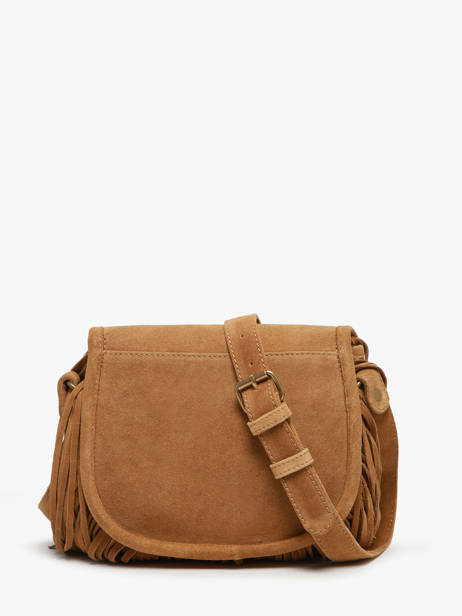 Leather Le Bohémien Folk Crossbody Bag Paul marius Brown folk BOHEMFOL other view 4