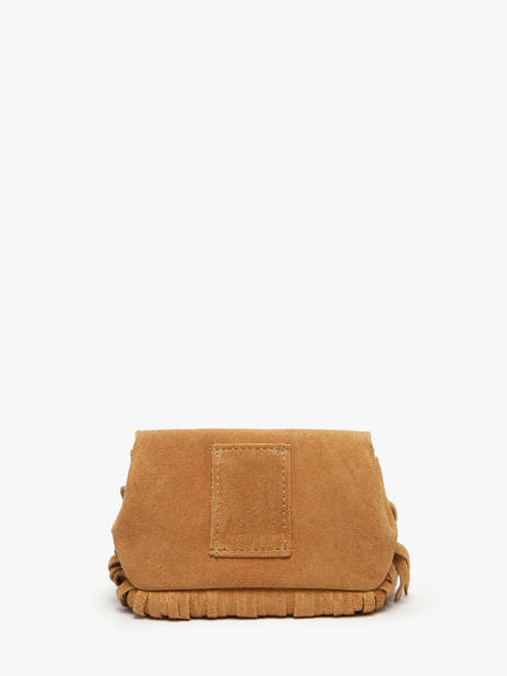 Medium Leather Le Gustave Folk Coin Purse Paul marius Brown folk GUSTMFOL other view 2