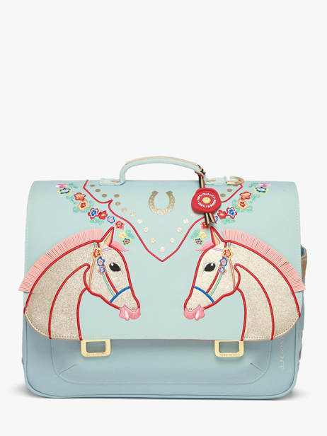2-compartment It Bag Midi Satchel Jeune premier Blue daydream girls G