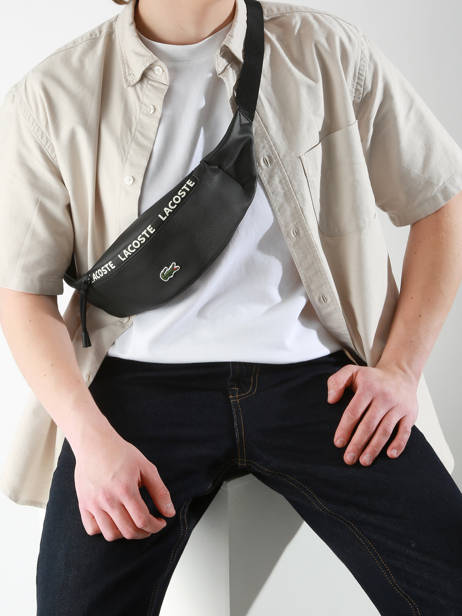Belt Bag Lacoste Black lcst NU4445TX other view 1