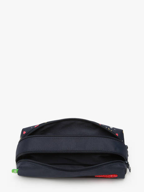 2-compartment Pouch Tann's Blue les fantaisies f 12321 other view 1