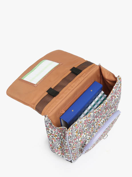 1 Compartment Satchel Tann's Multicolor les fantaisies f 35263 other view 3