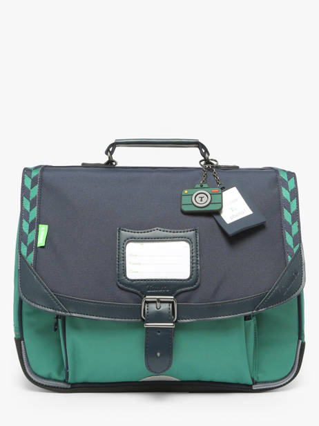2-compartment Satchel Tann's Green les fantaisies g 38126