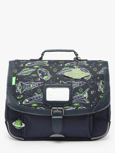 2-compartment Satchel Tann's Blue les fantaisies g 38142