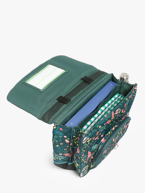 2-compartment Satchel Tann's Green les fantaisies f 33266 other view 3