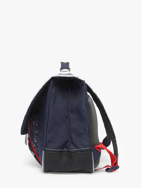 2-compartment Satchel Tann's Blue les fantaisies f 38321 other view 2