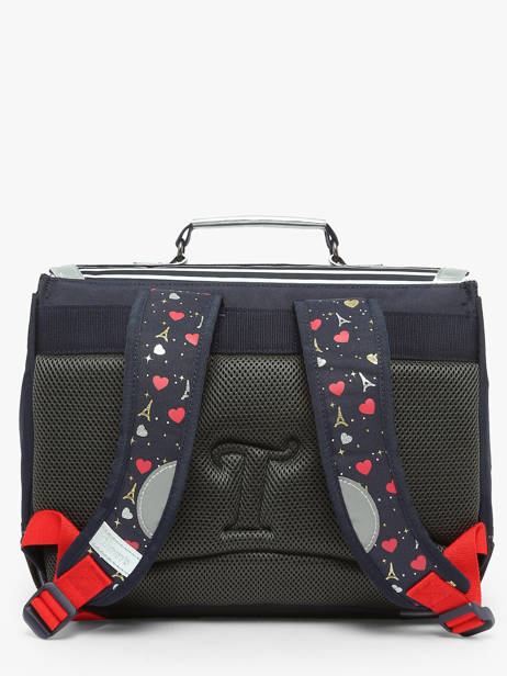 2-compartment Satchel Tann's Blue les fantaisies f 38321 other view 4