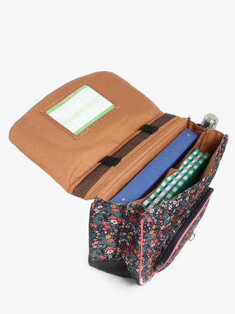 2-compartment Satchel Tann's Multicolor les fantaisies f 33324 other view 3