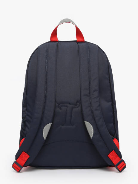 2-compartment Backpack Tann's Blue les fantaisies f 63321 other view 4