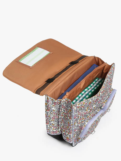 2-compartment Satchel Tann's Multicolor les fantaisies f 41263 other view 3