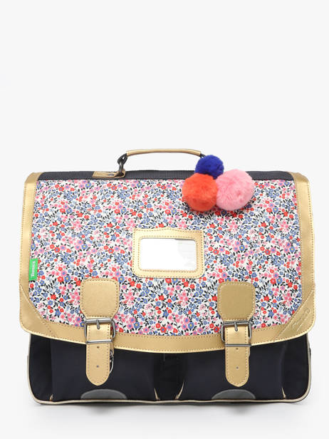 2-compartment Satchel Tann's Multicolor les fantaisies f 41265