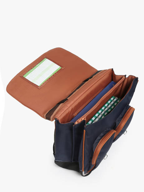 2-compartment Satchel Tann's Blue les fantaisies g 41111 other view 3