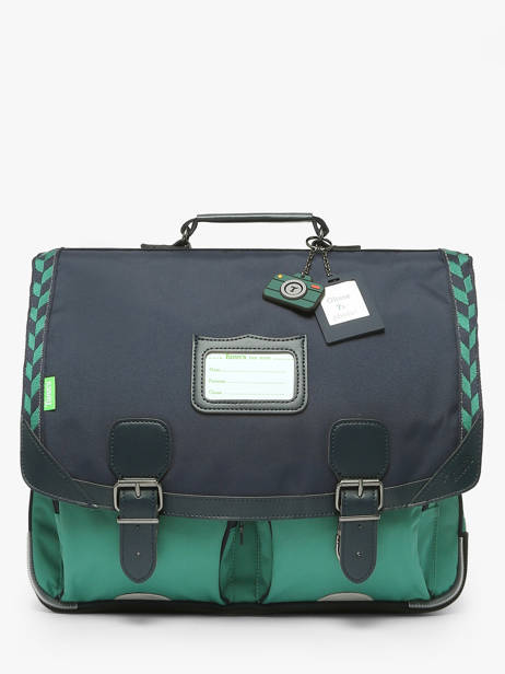 2-compartment Satchel Tann's Green les fantaisies g 41126